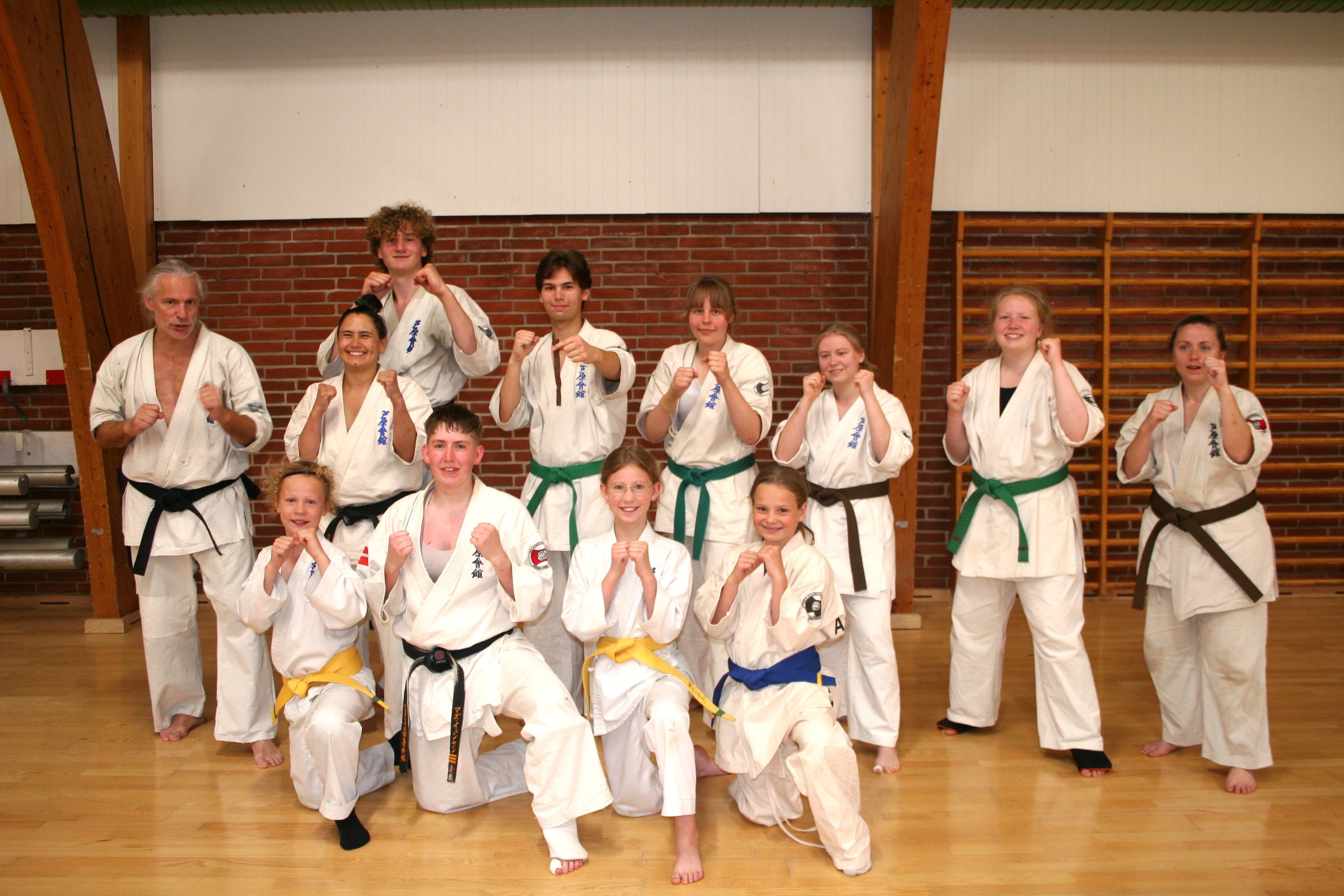 Graduering på sommerlejren